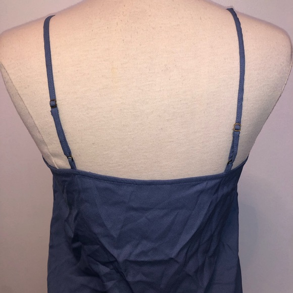 VERO MODA LIGHT BLUE TANK BLOUSE - Picture 3 of 4